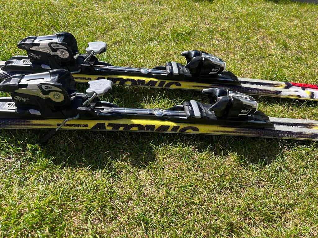 Atomic dames ski’s supercross SX lengte 158 cm, Ophalen, 140 tot 160 cm, Gebruikt, Atomic