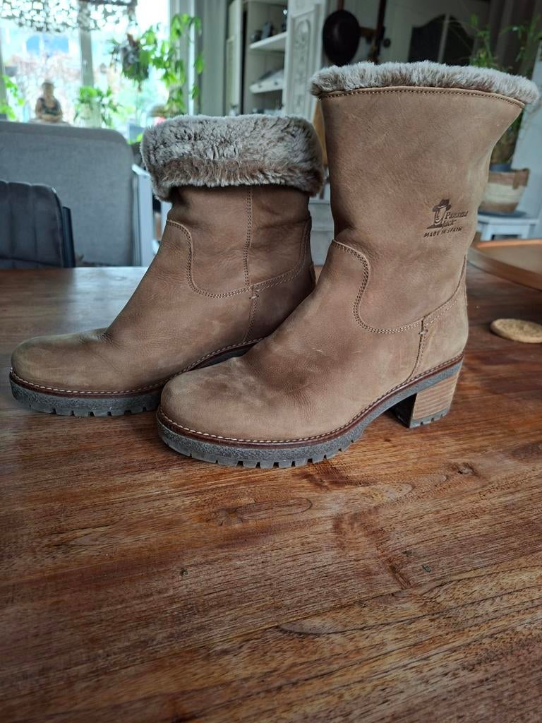 Laarzen Panama Jack, Ophalen of Verzenden, Zo goed als nieuw, Zwart, Hoge laarzen