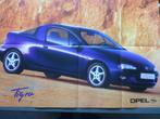 Opel Tigra Poster 1995 Brochure, Ophalen of Verzenden, Zo goed als nieuw, Opel