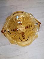 Vintage (fruit) schaal, Ophalen of Verzenden, Zo goed als nieuw, Rond, Glas