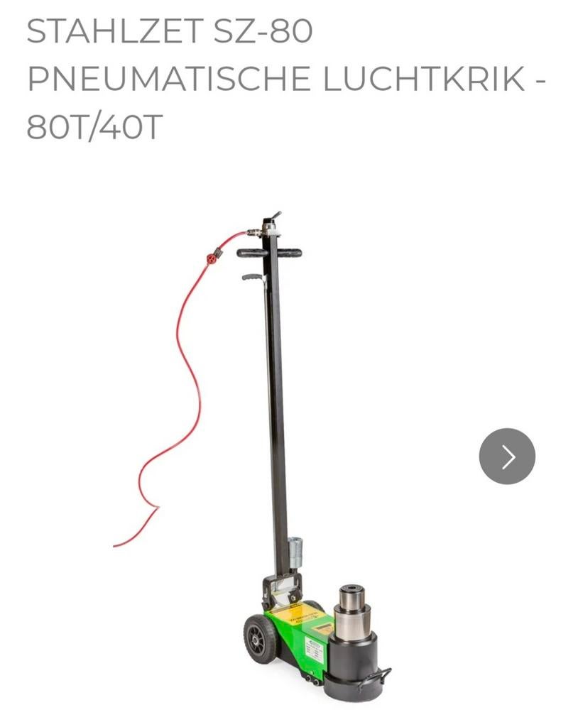 Nieuw in doos 80t /40t  krik stahlwerk SZ 80 Duitsland, Auto-onderdelen, Vrachtwagen-onderdelen, Ophalen of Verzenden, Nieuw, Overige merken
