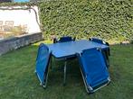 Crespo campingtafel met Bo campingstoelen, Caravans en Kamperen, Ophalen, Gebruikt, Campingtafel