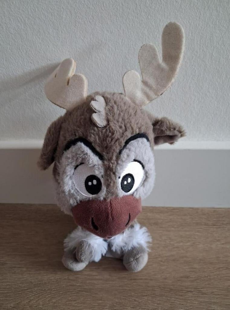Knuffel rendier Frozen Disney Sven Simba Toys K9907, Ophalen of Verzenden, Zo goed als nieuw, Overige typen