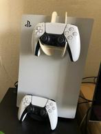 Sony PlayStation 5 + 2 Controllers + 5 Spellen, Ophalen of Verzenden, Gebruikt, Playstation 5