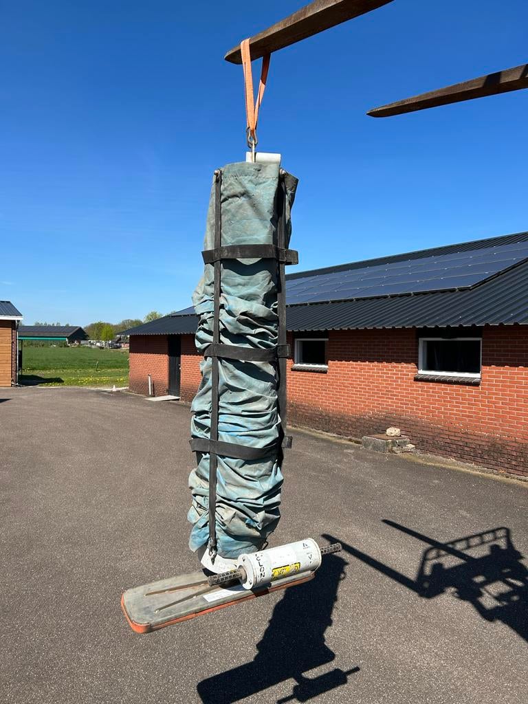 Goed werkende vacuumheffer., Ophalen