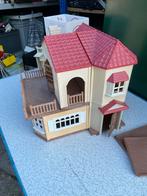 Sylvanian Families Poppenhuis met Meubels en Konijnen, Ophalen of Verzenden, Gebruikt, Poppenhuis