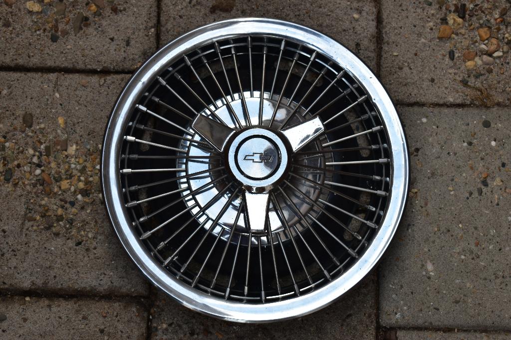 1 losse originele wieldop Chevrolet Inpala 14 inch, Auto diversen, Wieldoppen, Ophalen of Verzenden, Gebruikt