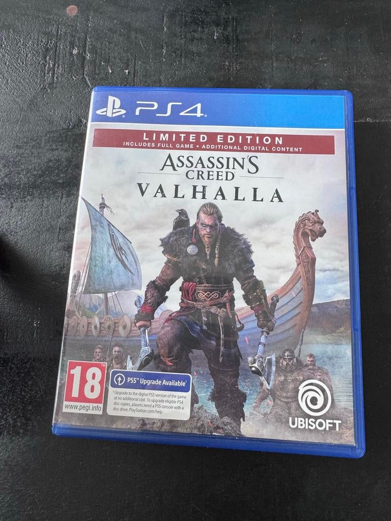 Assassin's Creed Valhalla Limited Edition PS4, Spelcomputers en Games, Games | Sony PlayStation 4, Zo goed als nieuw, Role Playing Game (Rpg)