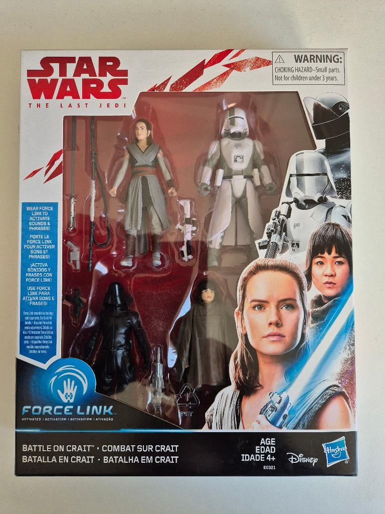 Star Wars Force Link 1.0 Battle on Crait, Ophalen of Verzenden, Nieuw, Actiefiguurtje