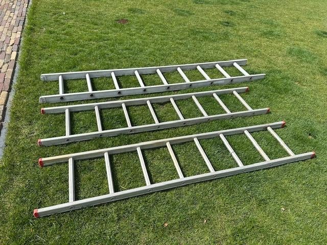 aluminium ladder, Ophalen, Gebruikt, Ladder, 2 tot 4 meter