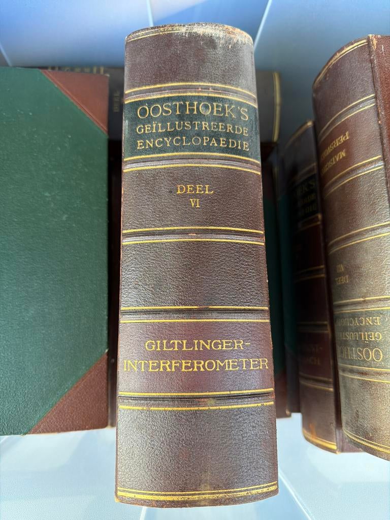 Oosthoek's Geïllustreerde Encyclopaedie - 11 delen (1908-192, Boeken, Encyclopedieën, Ophalen of Verzenden, Gelezen, Algemeen