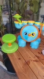 VTech Baby Olifant Drumstel met Krukje, Ophalen, Zo goed als nieuw, Overige typen, Met licht