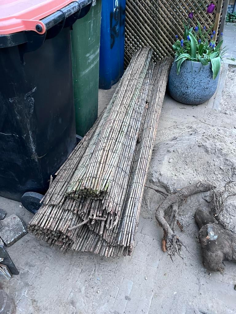 Rieten tuinschermen, Ophalen, Overige materialen, Gebruikt, 200 cm of meer