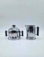 Vintage Demeyere Suikerpot & Melkkan RVS, Ophalen of Verzenden, Gebruikt