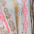 BIANCA jurk met borduursels Ibizastyle mt TU, -, Parijs, Nieuw, Ophalen of Verzenden