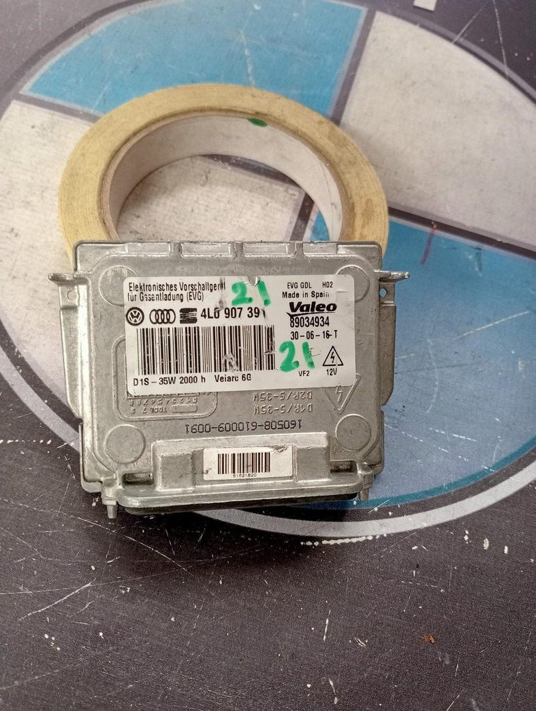 Regelapparaat voor gasontladingslamp VW Passat B6 4L0907391, Gebruikt, -, Volkswagen, -