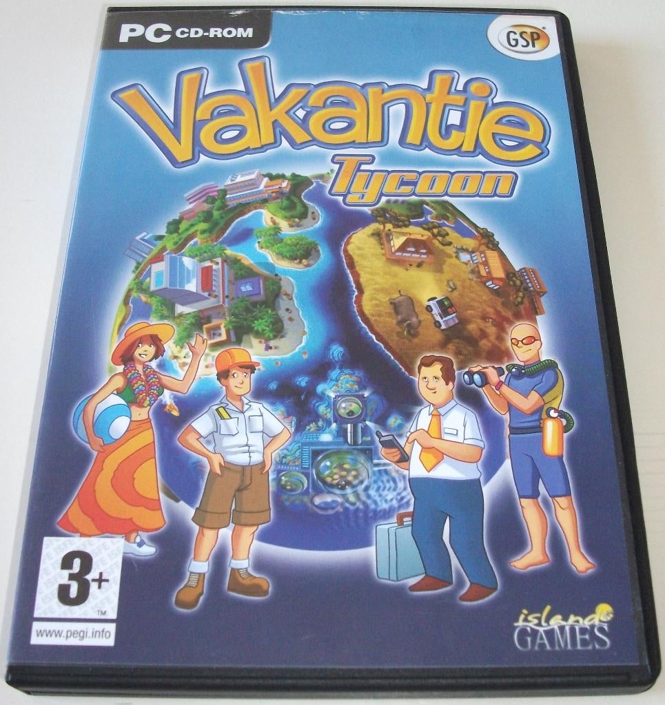 PC Game *** VAKANTIE TYCOON ***, Alle leeftijden, Ophalen of Verzenden, Zo goed als nieuw