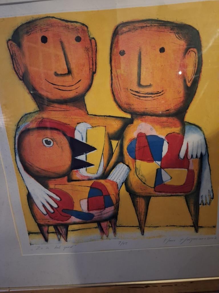 LITHO VAN HANS HEYMAN, Ophalen of Verzenden