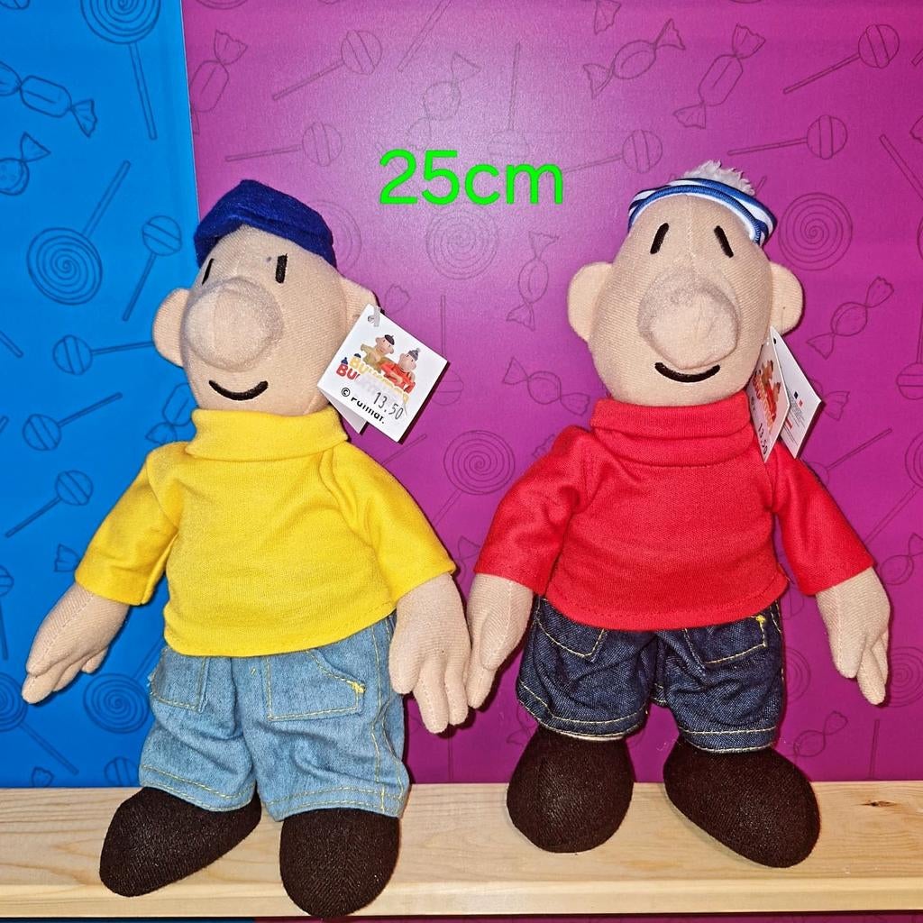 Buurman en buurman, Kinderen en Baby's, Speelgoed | Knuffels en Pluche, Ophalen of Verzenden, Overige typen