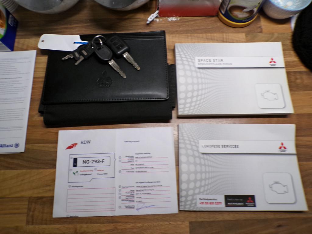 Mitsubishi Space Star 1.0 Intense volautomaat (bj 2017), Gebruikt, Euro 6, 840 kg, Origineel Nederlands