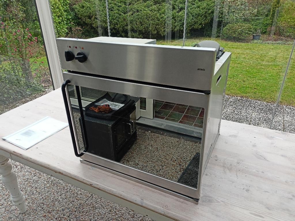 Oven, Witgoed en Apparatuur, Gebruikt, Oven, Inbouw, 45 tot 60 cm