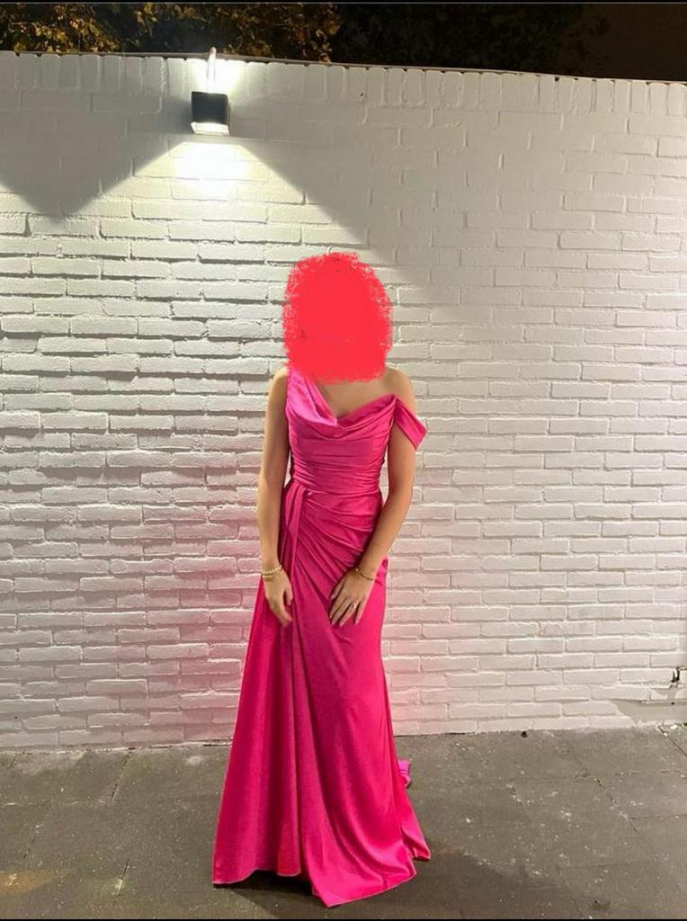 Gala jurk maat 36, Kleding | Dames, Gelegenheidskleding, Ophalen, Galajurk, Zo goed als nieuw, Roze