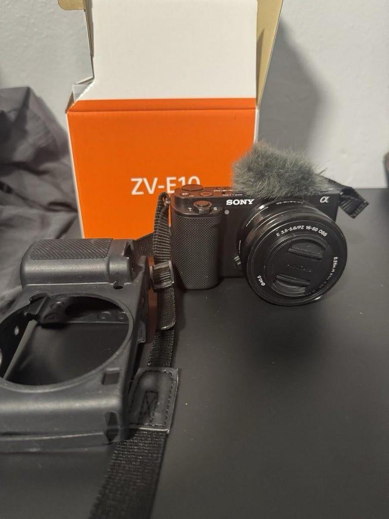 Sony ZV-E10 Mirrorless Camera met 16–50 mm lens, Audio, Tv en Foto, Fotocamera's Digitaal, Spiegelreflex, Ophalen of Verzenden