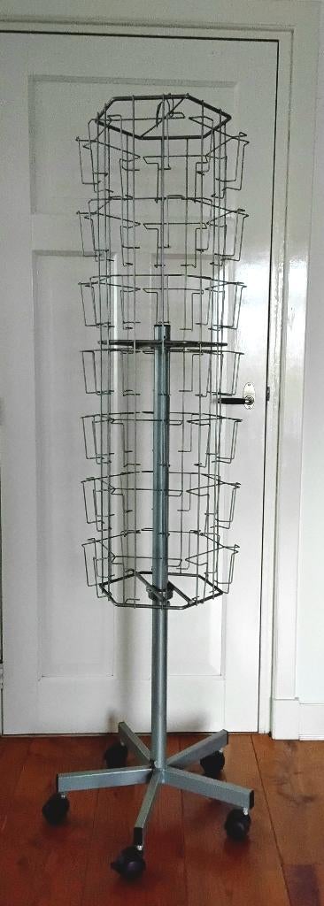 Wenskaartenmolen - kaartenmolen - kaartendisplay - draaiend, Diversen, Wenskaarten, Ophalen, Gebruikt