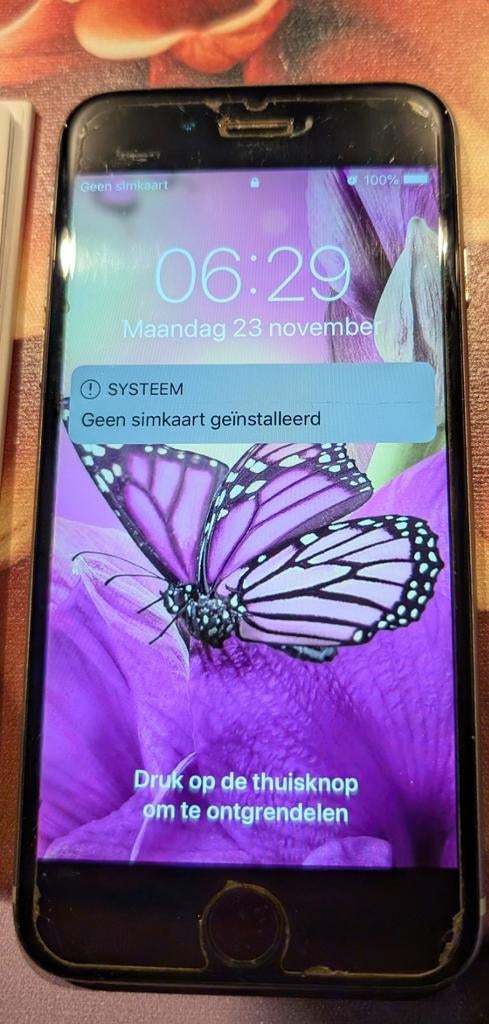 iPhone 6 grijs merk Apple simlock vrij, Gebruikt, Ophalen of Verzenden, 64 GB, IPhone 6