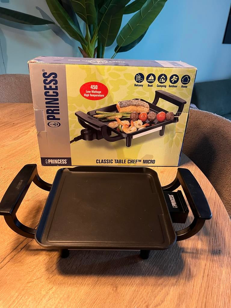 2x Princess Classic Table Chef Micro Gourmetstel, Witgoed en Apparatuur, Ophalen of Verzenden, Nieuw, Minder dan 4 personen