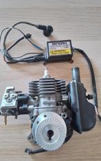 Zenoah 20cc RC motor met elektronische ontsteking, Ophalen of Verzenden, Gebruikt
