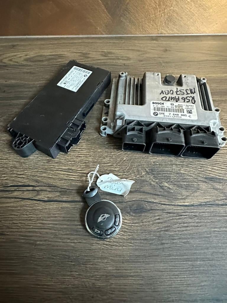 Mini Cooper R56 ECU DME Set met Sleutel en Module, Ophalen of Verzenden, Nieuw, Mini