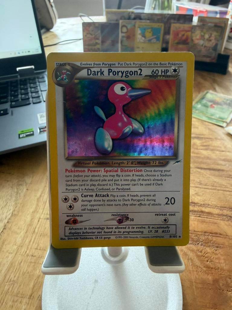 Dark porygon 8/105, Ophalen of Verzenden, Zo goed als nieuw