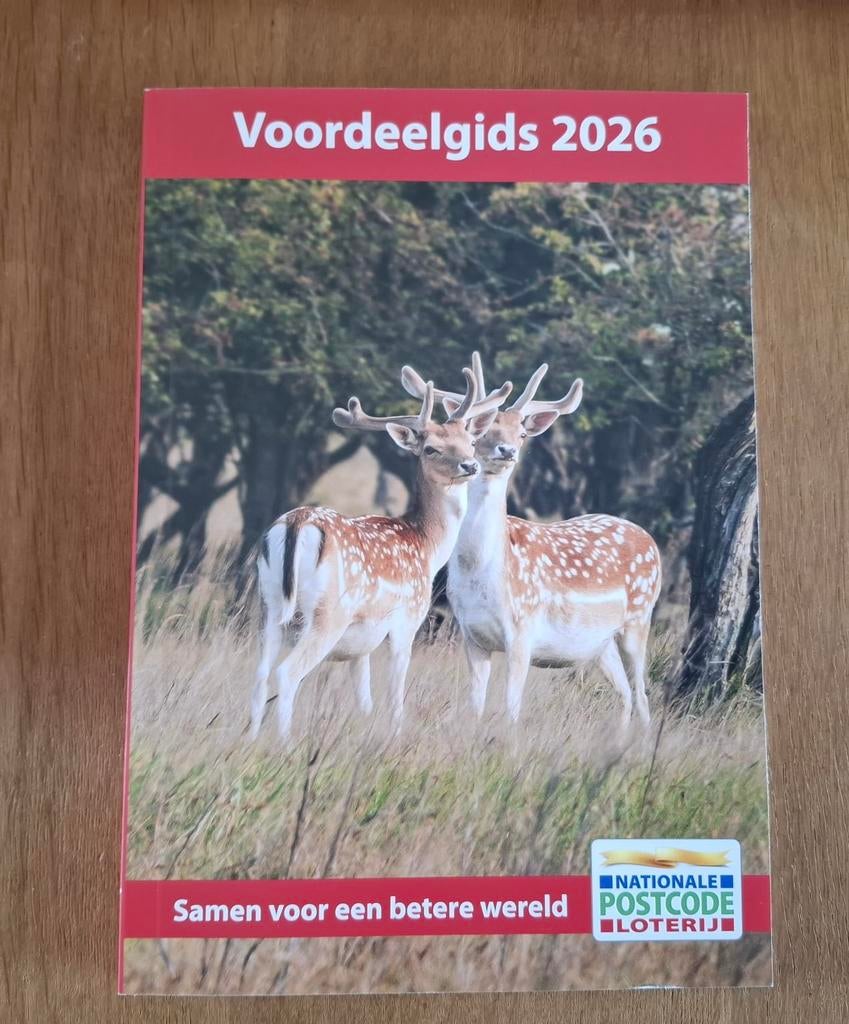 Postcodeloterij Voordeelgids 2026, Tickets en Kaartjes, Drie personen of meer, Kortingsbon