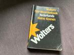 🇳🇱 wolters woordenboek nederlands, Ophalen of Verzenden, Gelezen, Koenen of Wolters, Nederlands
