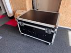 Flightcase 60x80x43 met wielen en vakverdeling, Ophalen, Gebruikt, Overige instrumenten, Flightcase