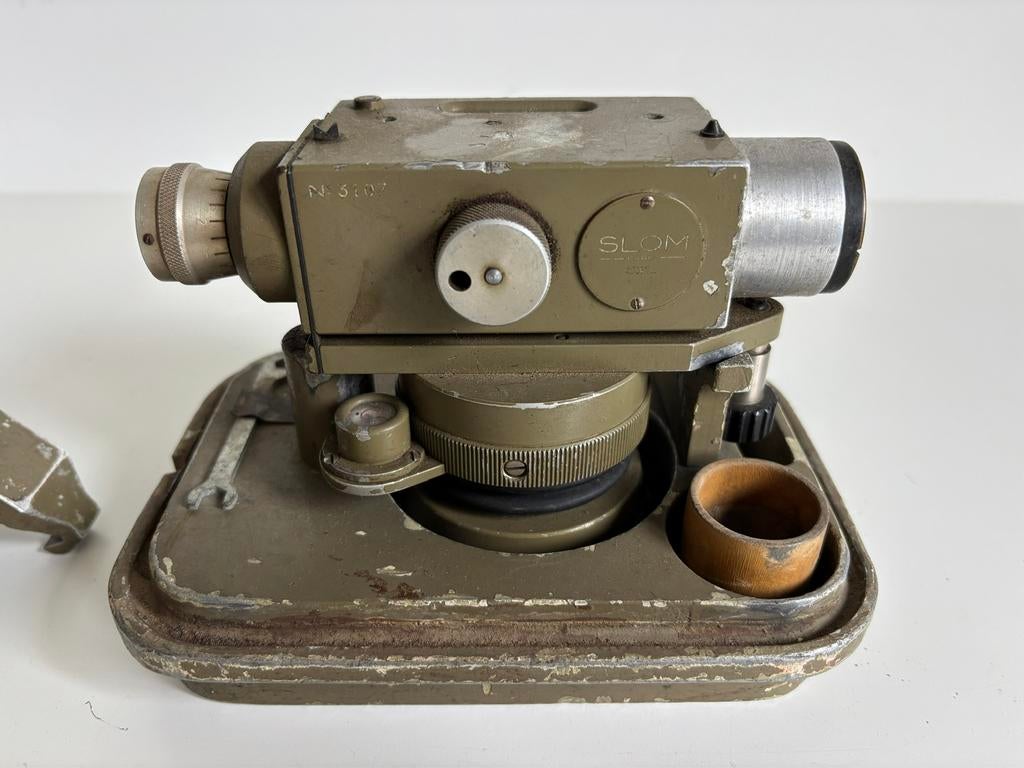 Originele theodoliet / landmeetkundig instrument Slom, Ophalen of Verzenden