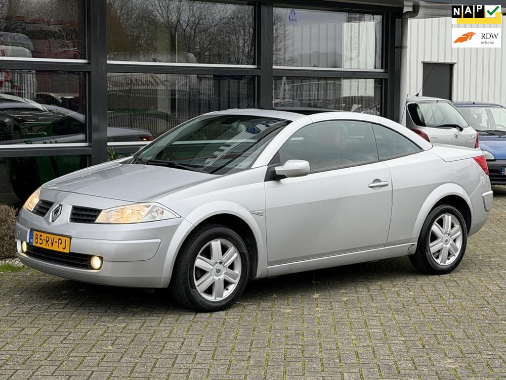 Renault Mégane Coupé-Cabriolet 1.6-16V Privilège Luxe Air, Voorwielaandrijving, Gebruikt, 1295 kg, Cabriolet