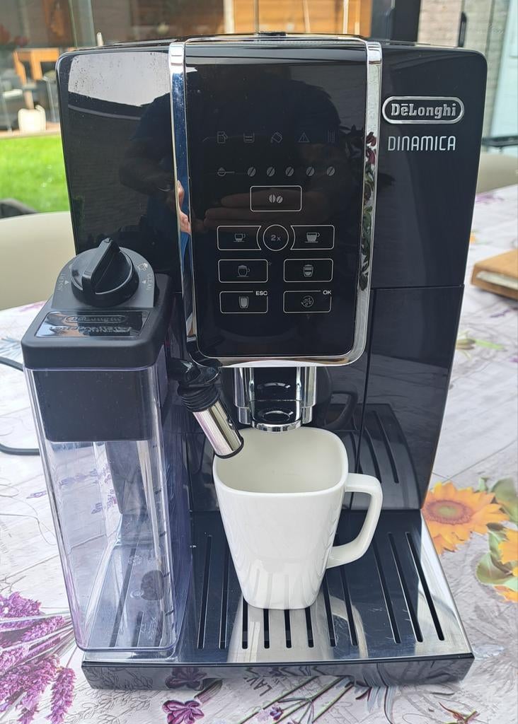 De'Longhi Dinamica ECAM koffie automaat, Witgoed en Apparatuur, Koffiezetapparaten, Ophalen, 10 kopjes of meer, Koffiemachine