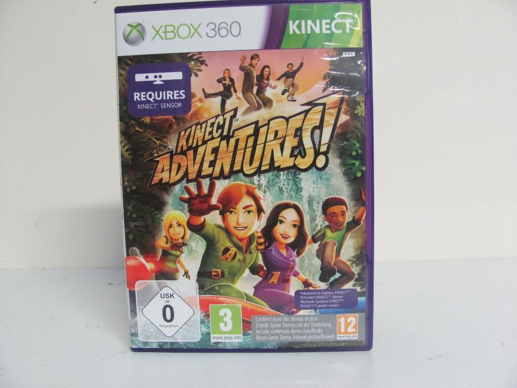 xbox 360 kinect game:kinect adventures!, Spelcomputers en Games, Games | Xbox 360, Avontuur en Actie, 2 spelers, Ophalen of Verzenden