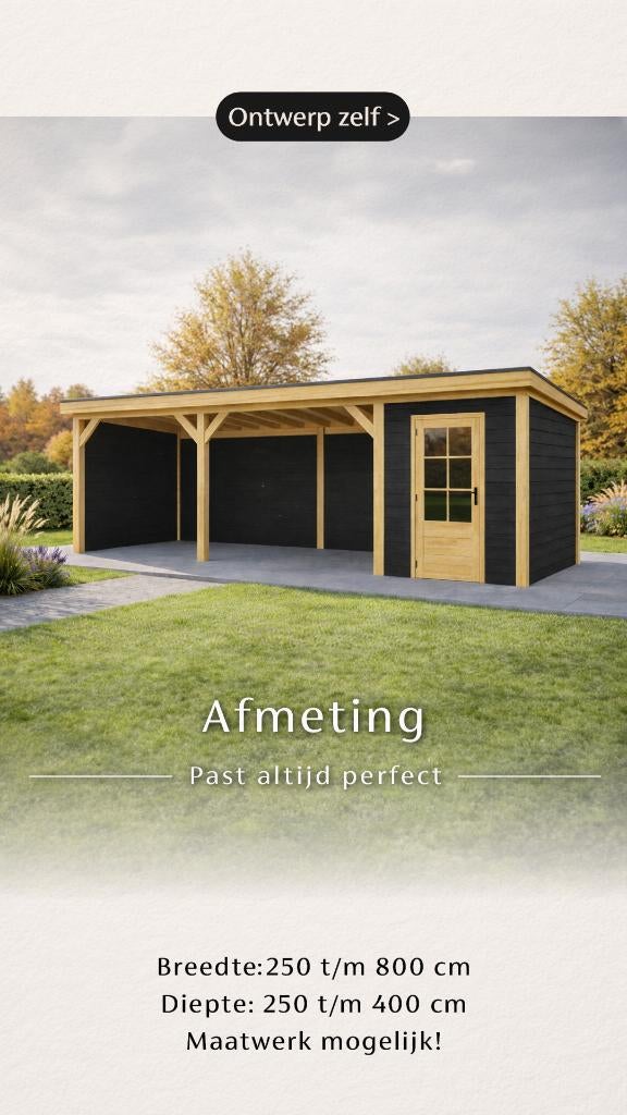 Ontwerp in 3D, LAAGSTE PRIJS van NL & BE, Ophalen of Verzenden, Nieuw, Veranda