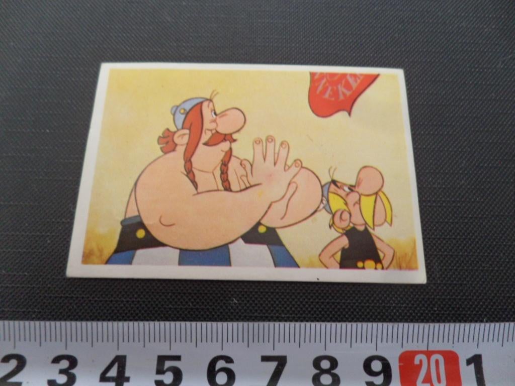 sticker strip #70 asterix en obelix, Ophalen, Zo goed als nieuw
