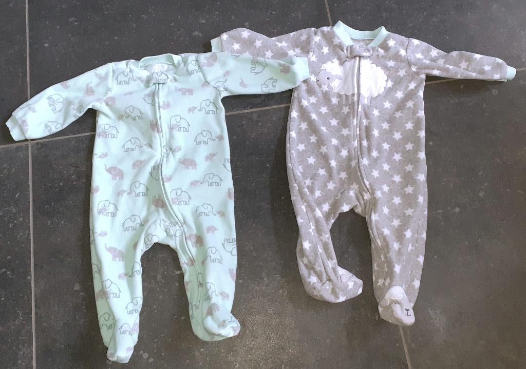 Baby setje 2 pyjama's Simple Joys Carter's 3-6M, Ophalen of Verzenden, Nieuw, Jongetje of Meisje, Nacht- of Onderkleding