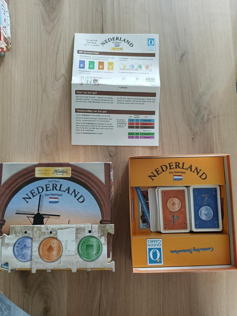 Alhambra NL kaartspel, Ophalen of Verzenden, Zo goed als nieuw