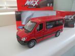 Welly Mercedes Sprinter Personen bus, Hobby en Vrije tijd, Modelauto's | 1:43, Ophalen of Verzenden, Nieuw, Bus of Vrachtwagen
