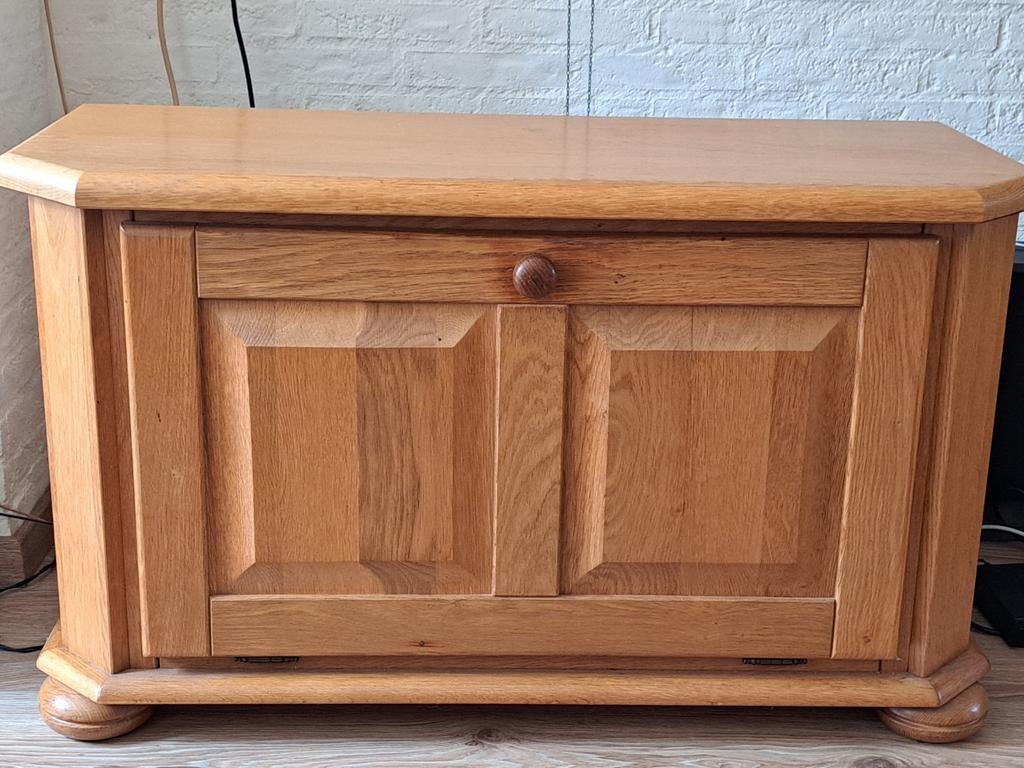 Televisie kastje licht eiken, Huis en Inrichting, Kasten | Televisiemeubels, Ophalen