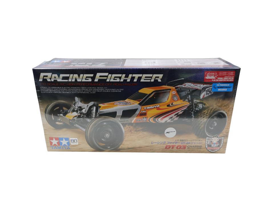 Tamiya Racing Fighter (DT-03) 1/10 RC 58628, Elektro, Auto offroad, Nieuw, Ophalen of Verzenden