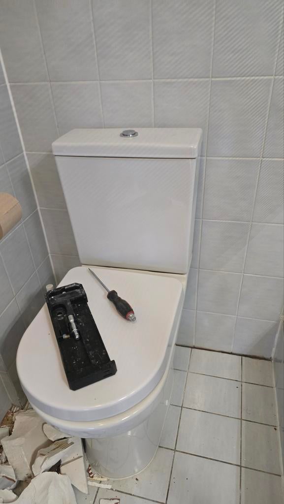Witte Toiletpot - Gebruikt, Ophalen of Verzenden