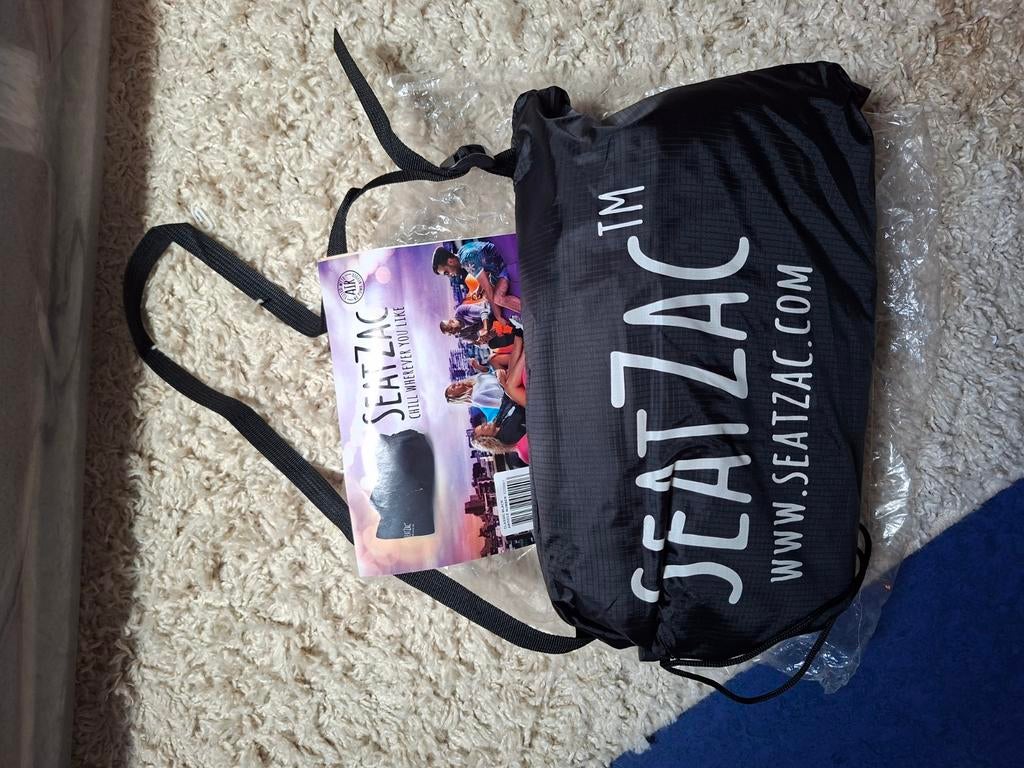 SeatZac zitzak zwart, Ophalen of Verzenden, Nieuw, Zwart