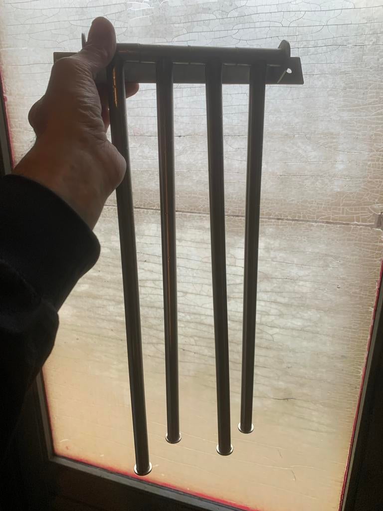 Metalen handdoekrek, Ophalen, Gebruikt, Overige kleuren